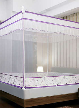 .加厚蚊帐家用5婴儿8m1童宝宝.1掉加密防蒙古包床摔20米2..x2防