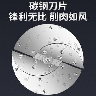 沃耐腊肉切片机多功能切腊肠切圈辣椒腊肠果蔬电动自动商用切片器
