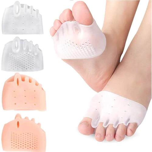 2pcs Silicone Toe Separator Hallux Valgus Corrector Bunion O
