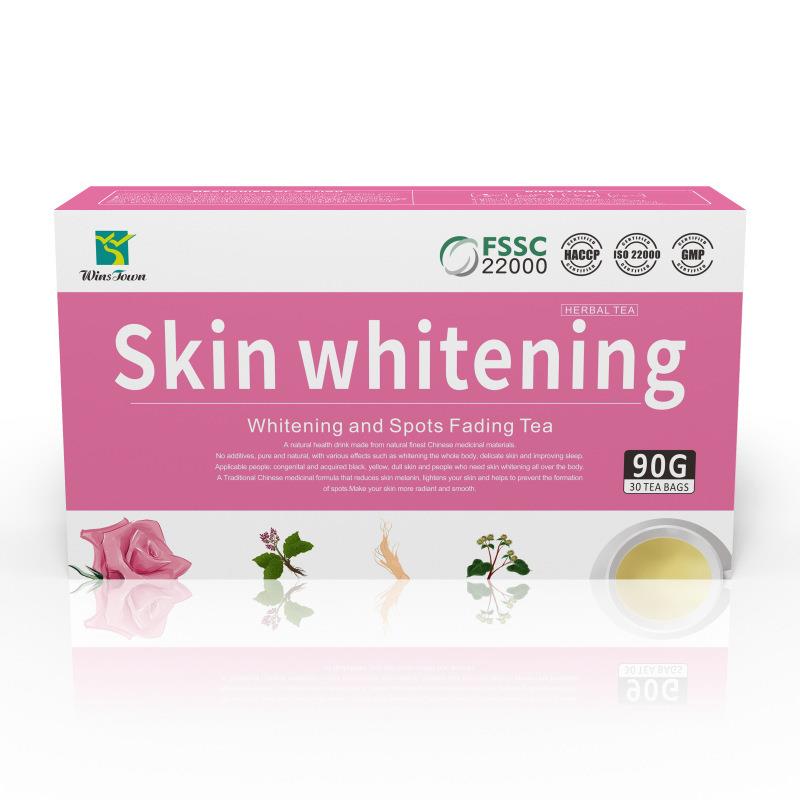 Skin whitening Tea Whitening Spots Fading Collagen Peptide