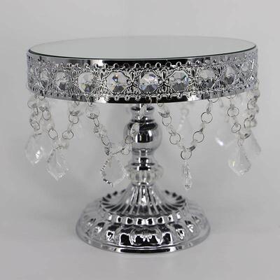 Candlestick decoration cake tray御烛台装饰蛋糕盘托盘