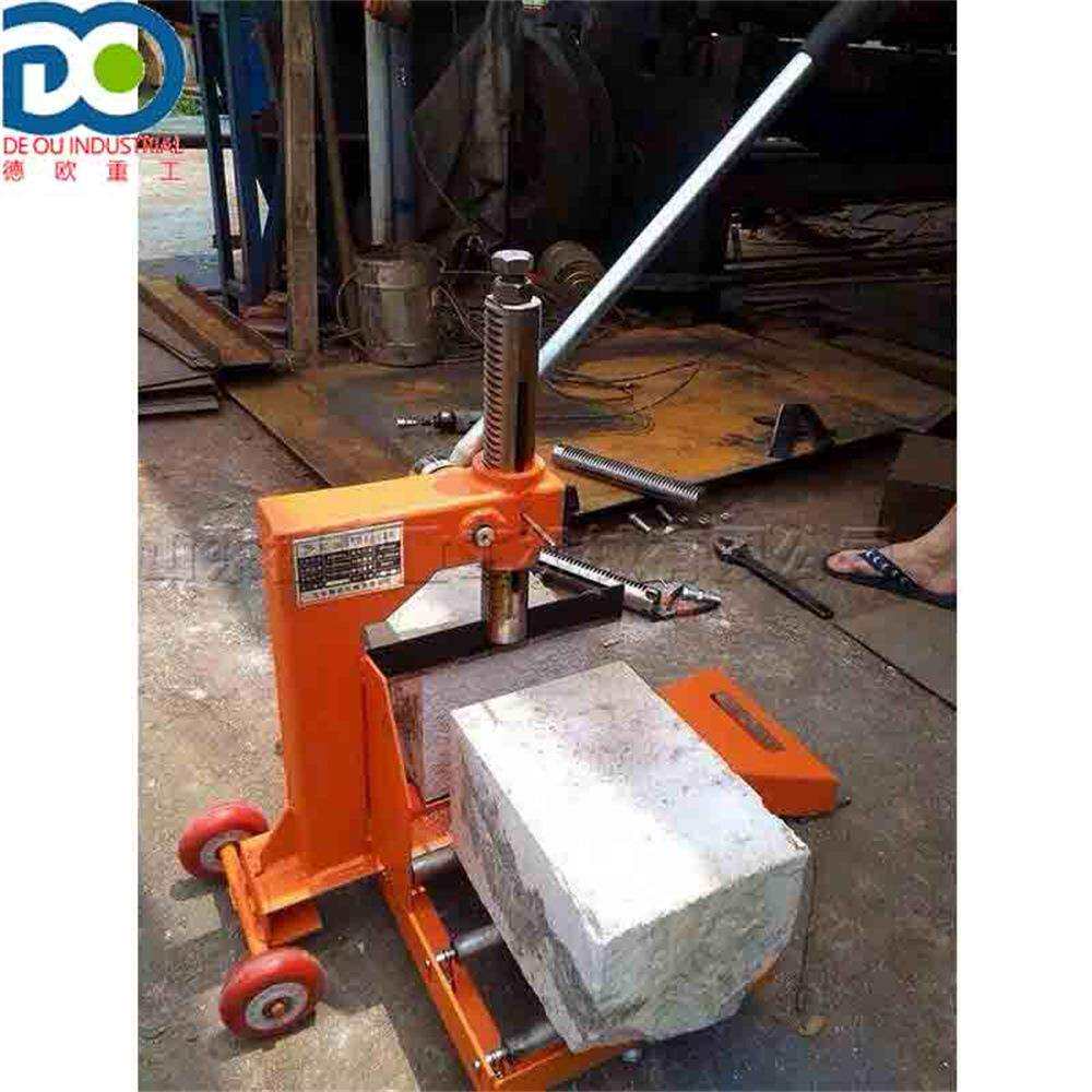 步道砖瓷砖石材切割机 马路沿石切断机 便携式手推手动切砖机
