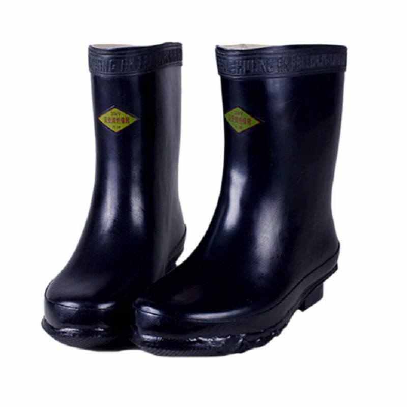 绝缘短靴适用于工频电压25KV高低压电器设备作业时辅助足部防护30