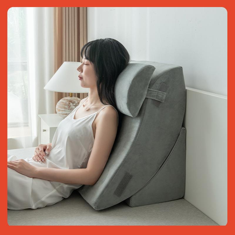 孕F$p$%p$%妇床枕靠护腰榻米垫三角榻床头床上靠垫老人卧床头大靠