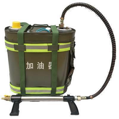 林场应急灭火注油机火灾扑救带橡胶软管装油桶森林防火背负式加油