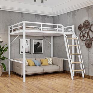 寓单上层省空间床复式 1114上下桌铁艺 公床上下铺双层床宿舍小tyc