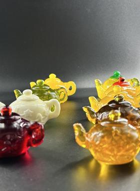 工艺品文玩代蜜荧光赢钱装饰摆件