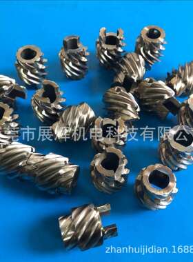 销售钛螺旋齿轮连轴器10齿蝶形钛螺旋齿轮OD32*ID16x15D*L40*L70