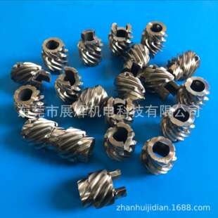 L40 L70 ID16x15D 销售钛螺旋齿轮连轴器10齿蝶形钛螺旋齿轮OD32