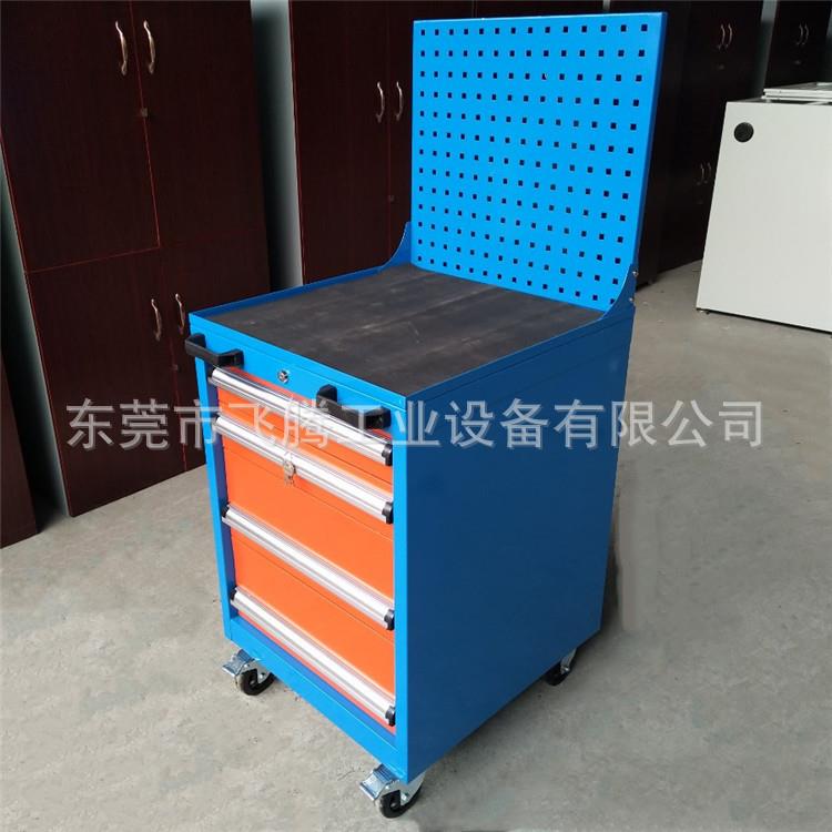 深圳工具车重型移动工具车五金收纳柜挂板工具车零售