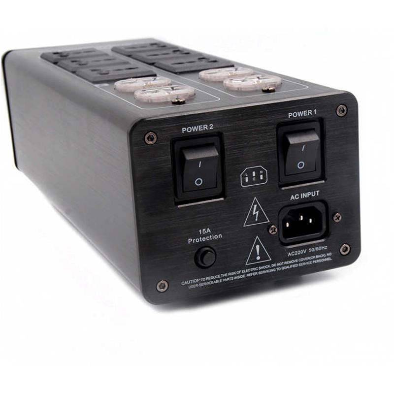升级版 Weiduka AC8.8 电源滤波器 发烧音响电源净化器 防雷排插