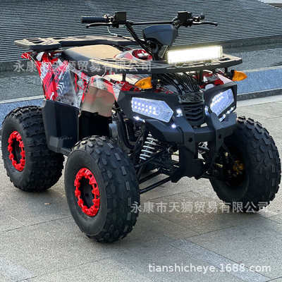 ATV沙滩车125cc汽油款沙滩摩托车四轮越野摩托车全地形山地越野车