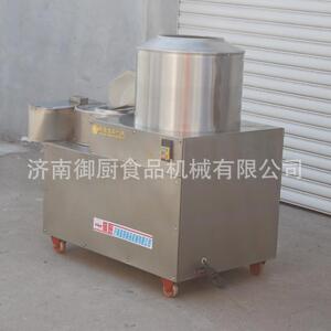 厂家直供土豆清洗去皮机 电动土豆脱皮切丝一体机