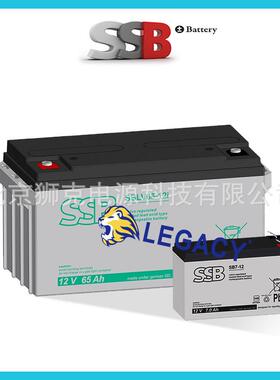德国SSB蓄电池SBL170-12HR4247W12V170AH低内阻免维护蓄电池