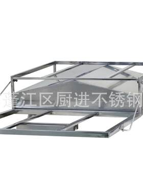 商用石磨肠粉机蒸箱56*56拉勾式单双层不锈钢肠粉机蒸箱厂家