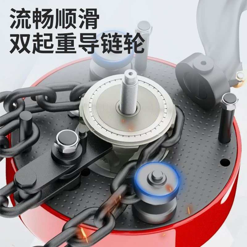 手拉葫芦HSZ1吨2吨5吨3/6米起重防脱钩圆形倒链起重双刹手拉葫芦