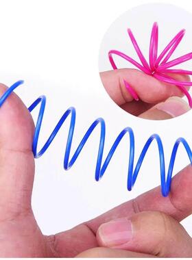 4/200Pcs Cat Spring Toy, Cat Spiral Toys Interactive for Ind