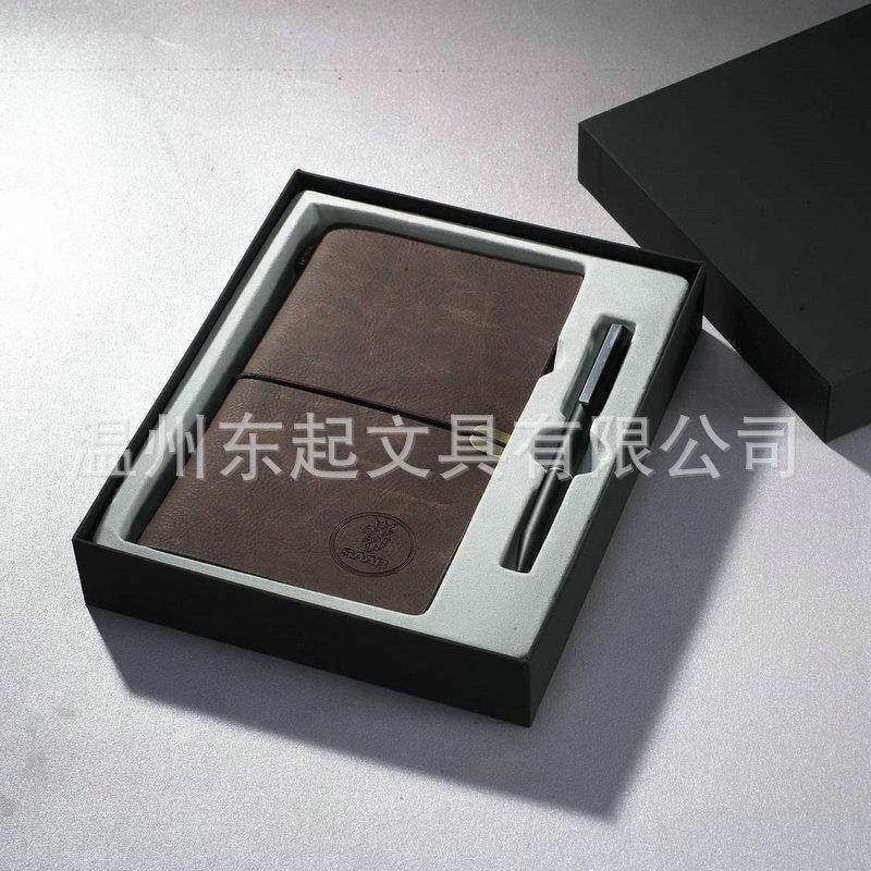 新款直销本子笔套装 a5笔记本pu皮记事本办公商务笔记本b5笔记本