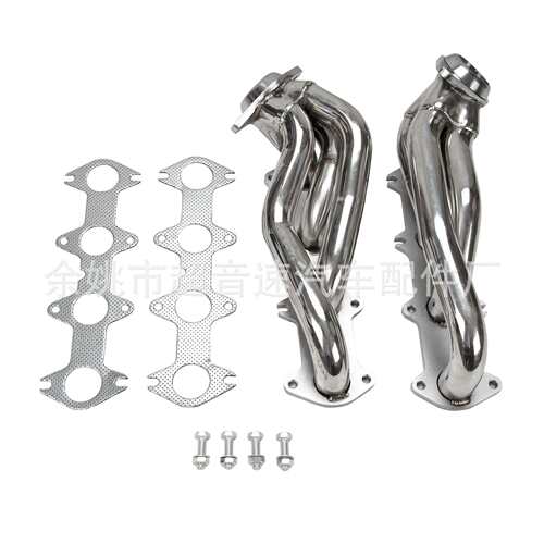支持海外仓适用于FordF1500410V8汽车排气管改装配件不锈钢