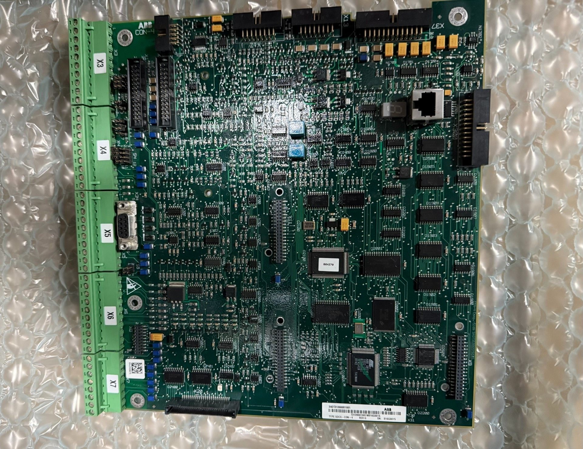 SDCS-CON-4  ABB直流调速器主板 3ADT313