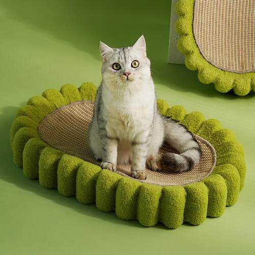 麻垫猫抓板窝耐抓耐磨不掉屑猫爪板防猫抓沙发保护猫咪玩具猫抓盆