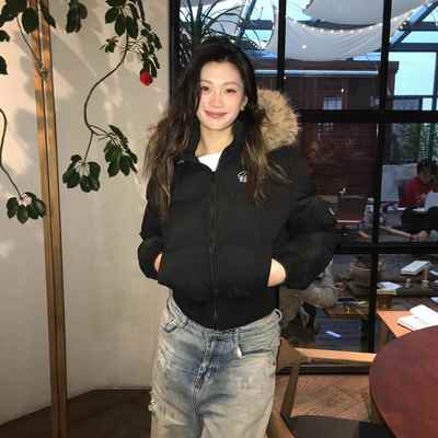 美式复古羽绒棉服女2025冬季新款高级感显瘦收腰短款加厚棉衣外套