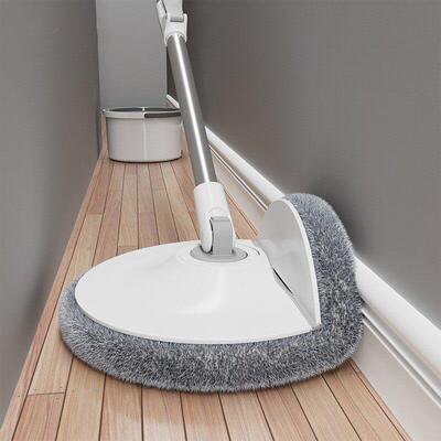 Household mop and bucket set Flat mops with wringer mop pads