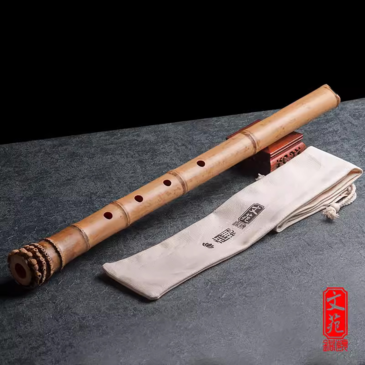 解兵特制桂竹带根尺八演奏民族乐器日本琴古流歌口文苑铜岭出品