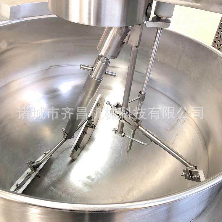 福建燃烧植物油导热油加热炸肉炒肉炒菜机刮底刮边温度可控不糊底