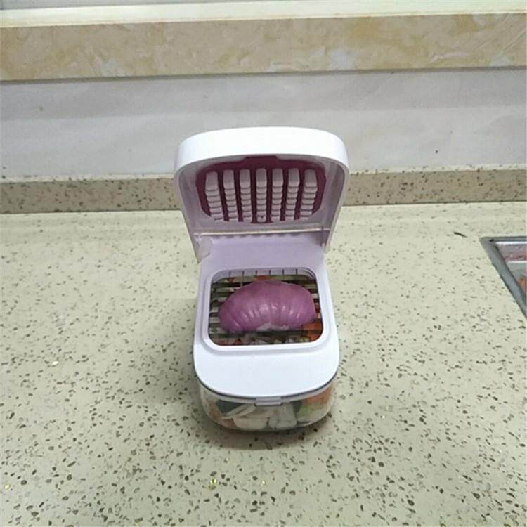 厨房用品多功能土豆切丁机 蔬菜洋葱切碎器 水果辣椒切菜器