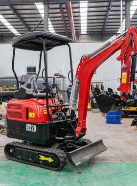 出口巴西H0型履带2式挖掘机 HT082000kg挖机厂家多 小型功能挖沟T