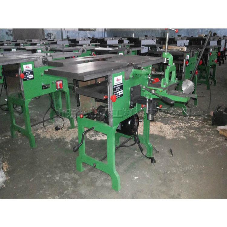 功能木工平刨机 刨锯合js-34一刨床 家具厂刨三削木板设备多 现钻