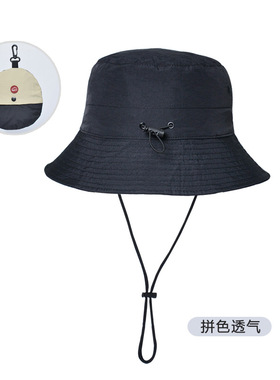 防水渔夫钓鱼登山折叠收纳帽子