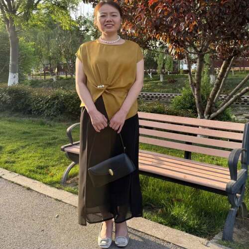 夏季妈妈装短袖T恤套装裤裙女中老年时尚高端洋派两件套新款衣服