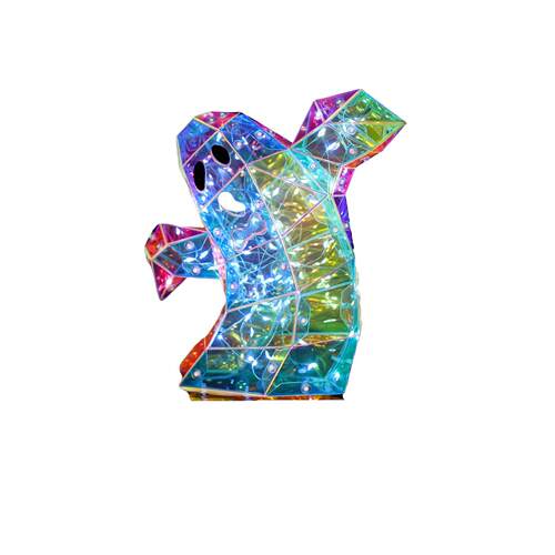 幻彩发光幽灵万圣节装饰狂欢夜派对礼品布置小夜灯摆件