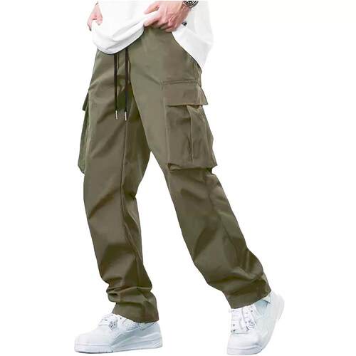 Four Seasons Men's Work Pants with Drawstring Stand up
