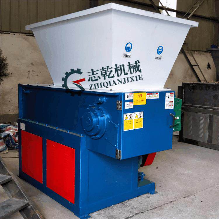塑料块粉碎机 600型单轴撕碎机 橡胶废料嚼碎机 旧模具绞碎机
