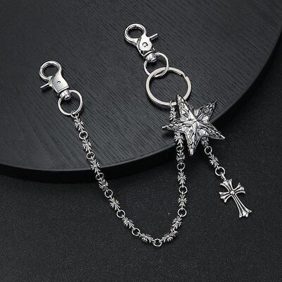 Hip-hop jeans chain five-pointed star chain 嘻哈牛仔裤链链子