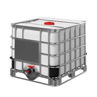 HDPE方桶带铁架加厚800L升IBC吨桶储水罐叉车桶化工集装桶150口径
