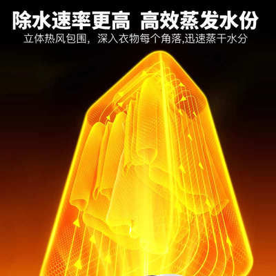 夏晴旅行箱式折叠易收纳衣物烘干机家用速干烘衣机小型衣柜干衣机