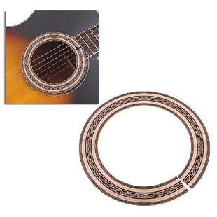 Sound Guitar Strips Classical Rosette Inlay Hole Curved