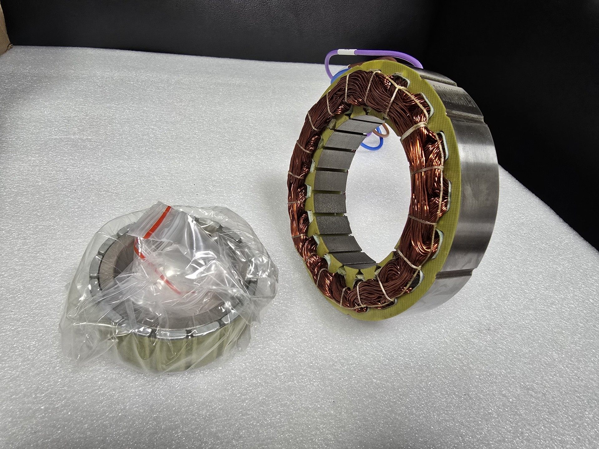 全新国产无框电机 130框号 功率1180瓦，电压48V，电