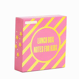 Kids 儿童午餐鼓励卡 英文鼓励卡 For Notes Luch Box