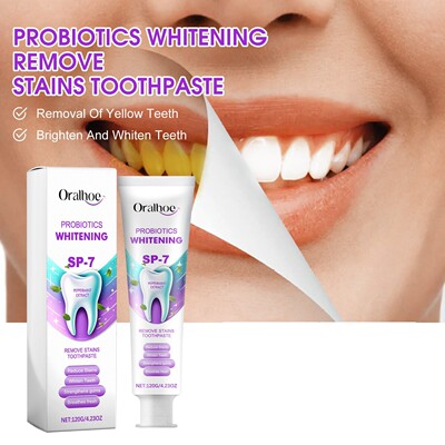 ORALHOE Probiotic Toothpaste for Oral Care and Teeth Cleanin