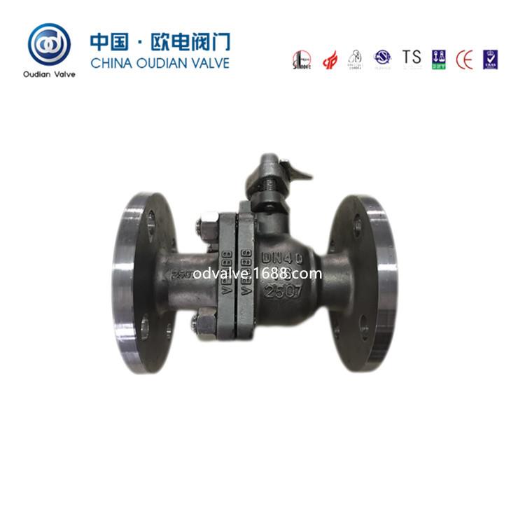 双相钢球阀2507法兰球阀F53双相钢球阀Q41F-16V2507阀图片