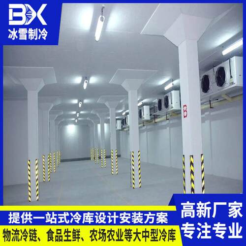 广东冷库安装工程公司水果保鲜库冰鲜冷藏库低温速冻库小型冷库