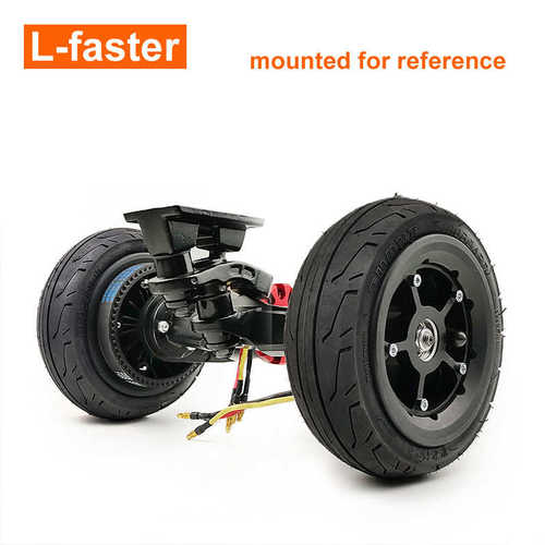 L-faster 6.3 英寸充气轮 160*55 带60齿同步轮内孔 8MM电动滑板
