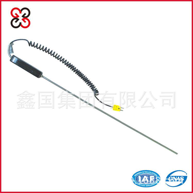 供应手柄式铠装热电偶WRNK-187温控器配套使用可定制