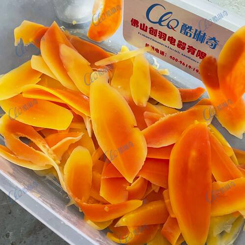 现货广东果脯切片机 香甜木瓜切片机竹笋切方丝机 净菜加工设备