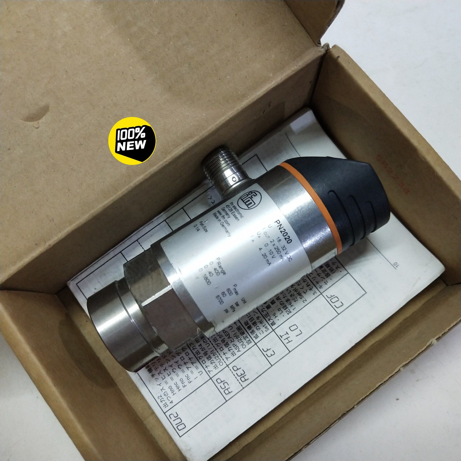 IFM易福门PN2020 压力传感器 全新原装 实物实图拍摄